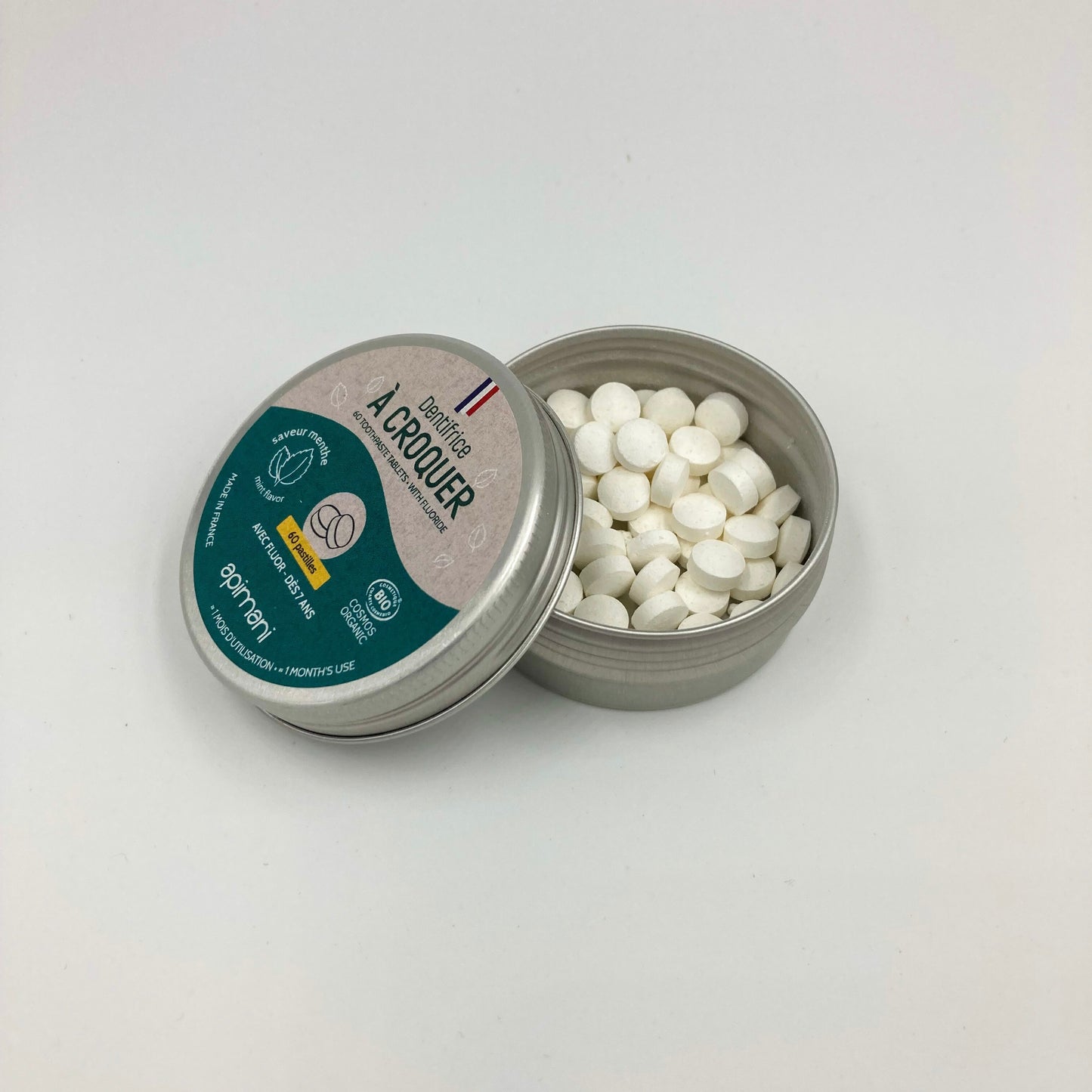 Dentifrice à croquer à la menthe